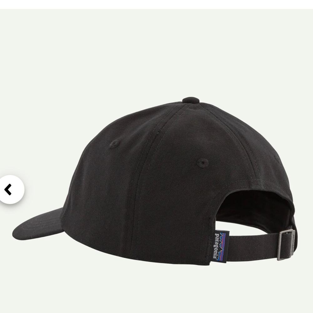 NWOT Patagonia Minimalist Unisex Black Men's Cap Hat - Picture 7 of 7